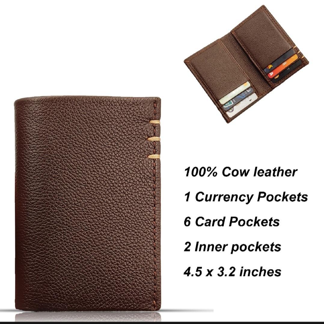 Premium Genuine Cow Leather Wallet