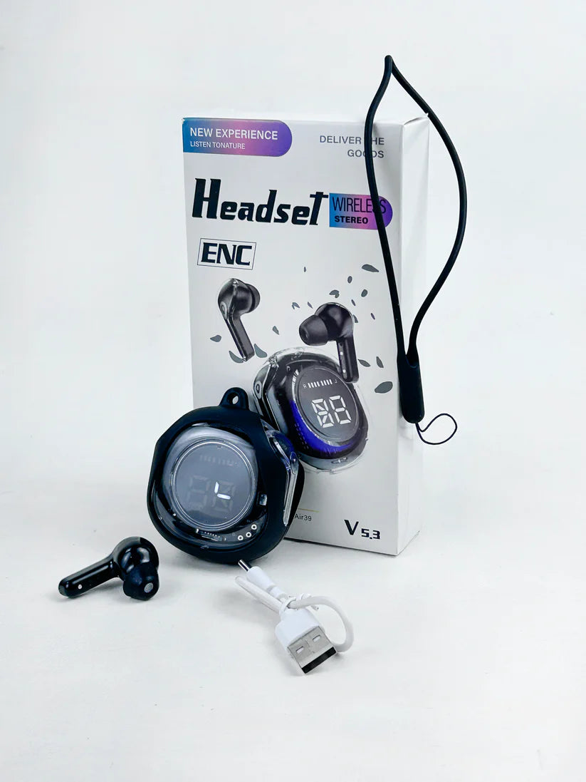 Air 39 TWS Small Ice Cubes Bluetooth Earbuds