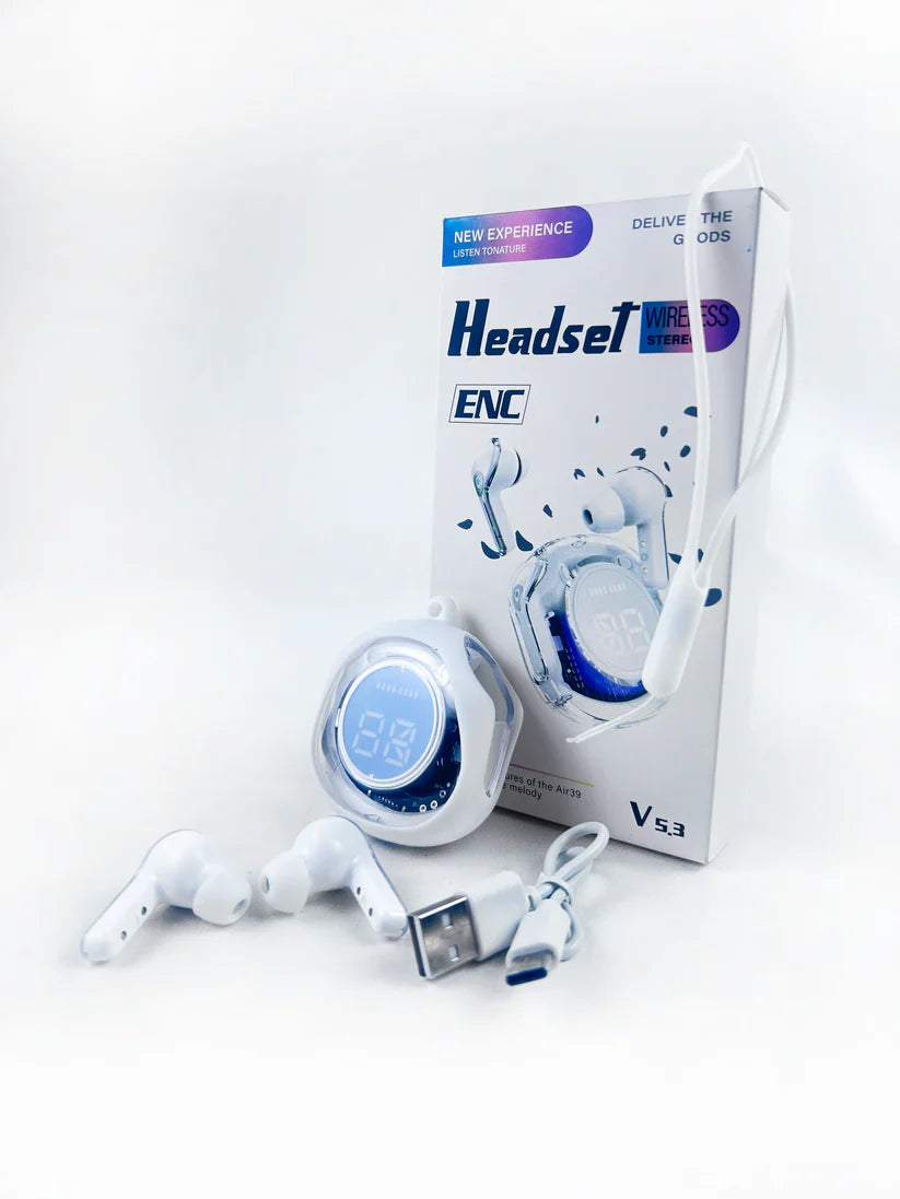 Air 39 TWS Small Ice Cubes Bluetooth Earbuds