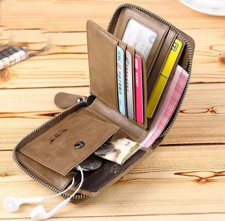 Premium Smart Zipper Wallet