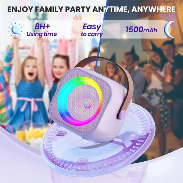 Bluetooth Speaker System with 1 Wireless Mic