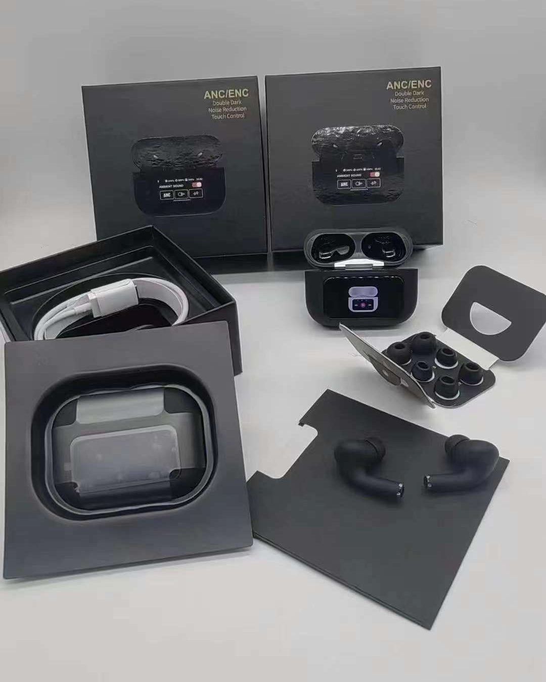 A9 Pro ANC/ENC Wireless Earbuds, Noise Reduction & Touch Control, for Gaming